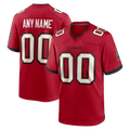 MyBoyd Custom TB.Buccaneers Red Team Game Stitched Jerseys