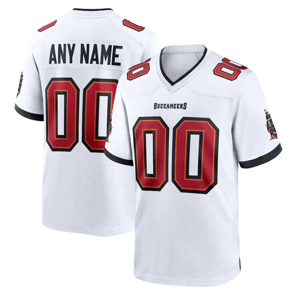 MyBoyd Custom TB.Buccaneers WhiteTeam Game Stitched Jerseys