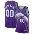 MyBoyd Custom U.Jazz Purple Swingman Stitched Jerseys - Icon Edition