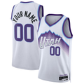MyBoyd Custom U.Jazz White Swingman Stitched Jerseys - Association Edition