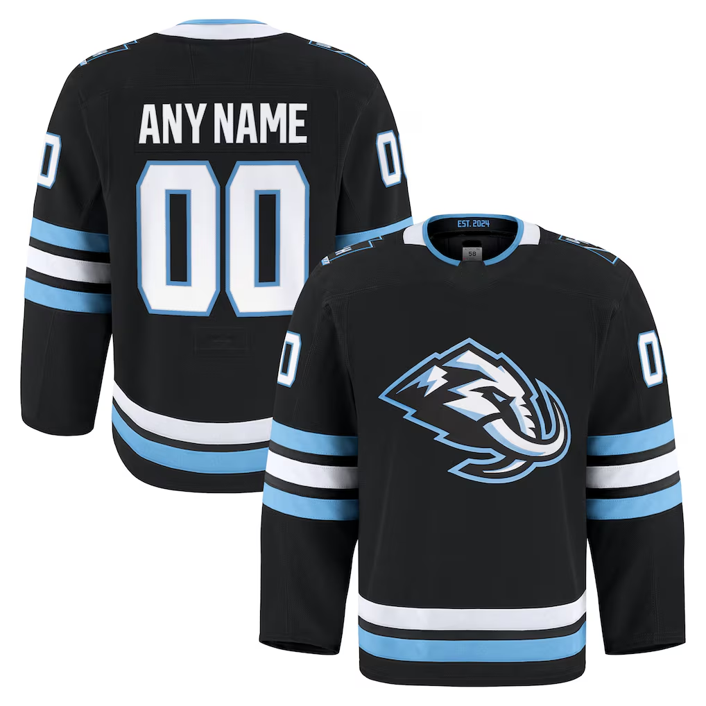 MyBoyd Custom U.Mammoth Black Home Authentic Pro Jerseys