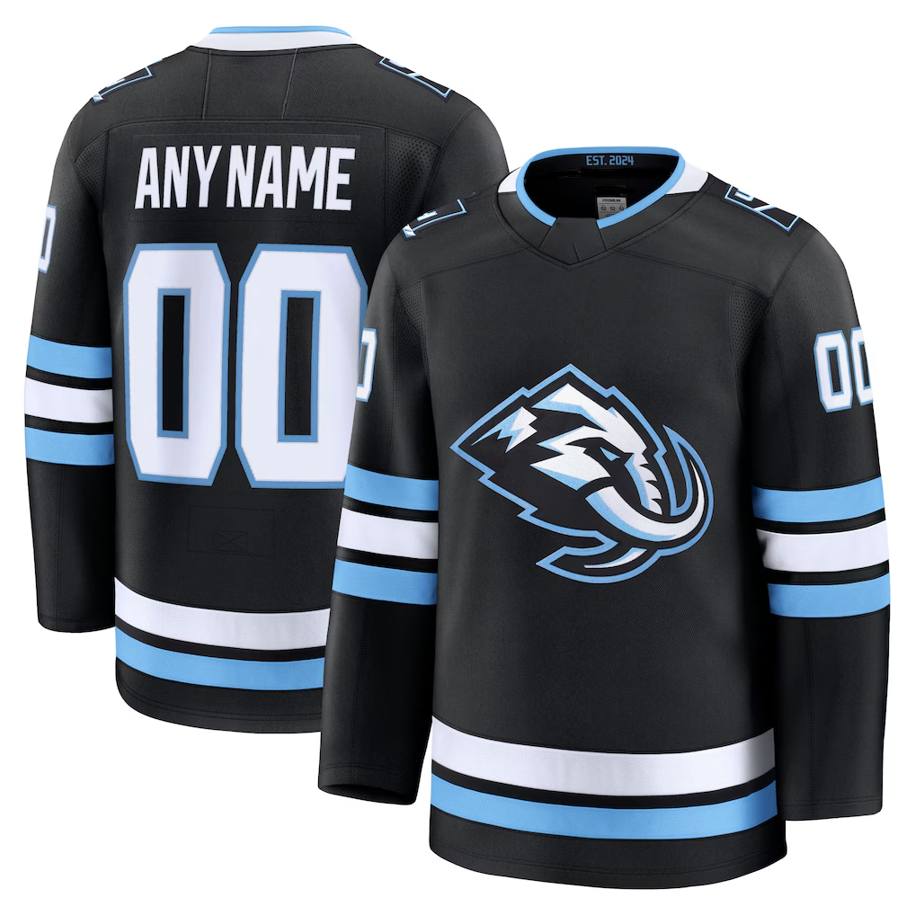 MyBoyd Custom U.Mammoth Black Home Premium Jerseys