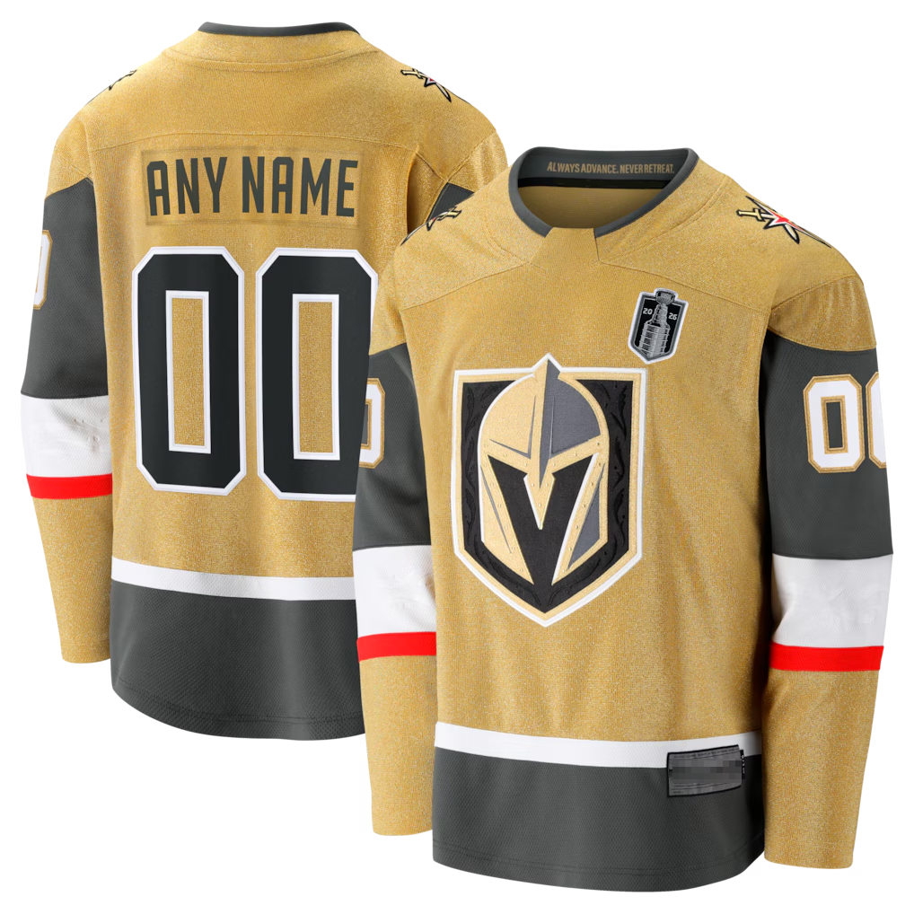 MyBoyd Custom VG.Knights Gold 2026 Stanley Cup Final Breakaway Jerseys