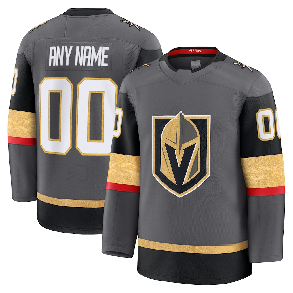MyBoyd Custom VG.Knights Gray Alternate Premium Jerseys