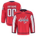 MyBoyd Custom W.Capitals Red Home Authentic Pro Jerseys