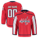 MyBoyd Custom W.Capitals Red Home Authentic Pro Jerseys