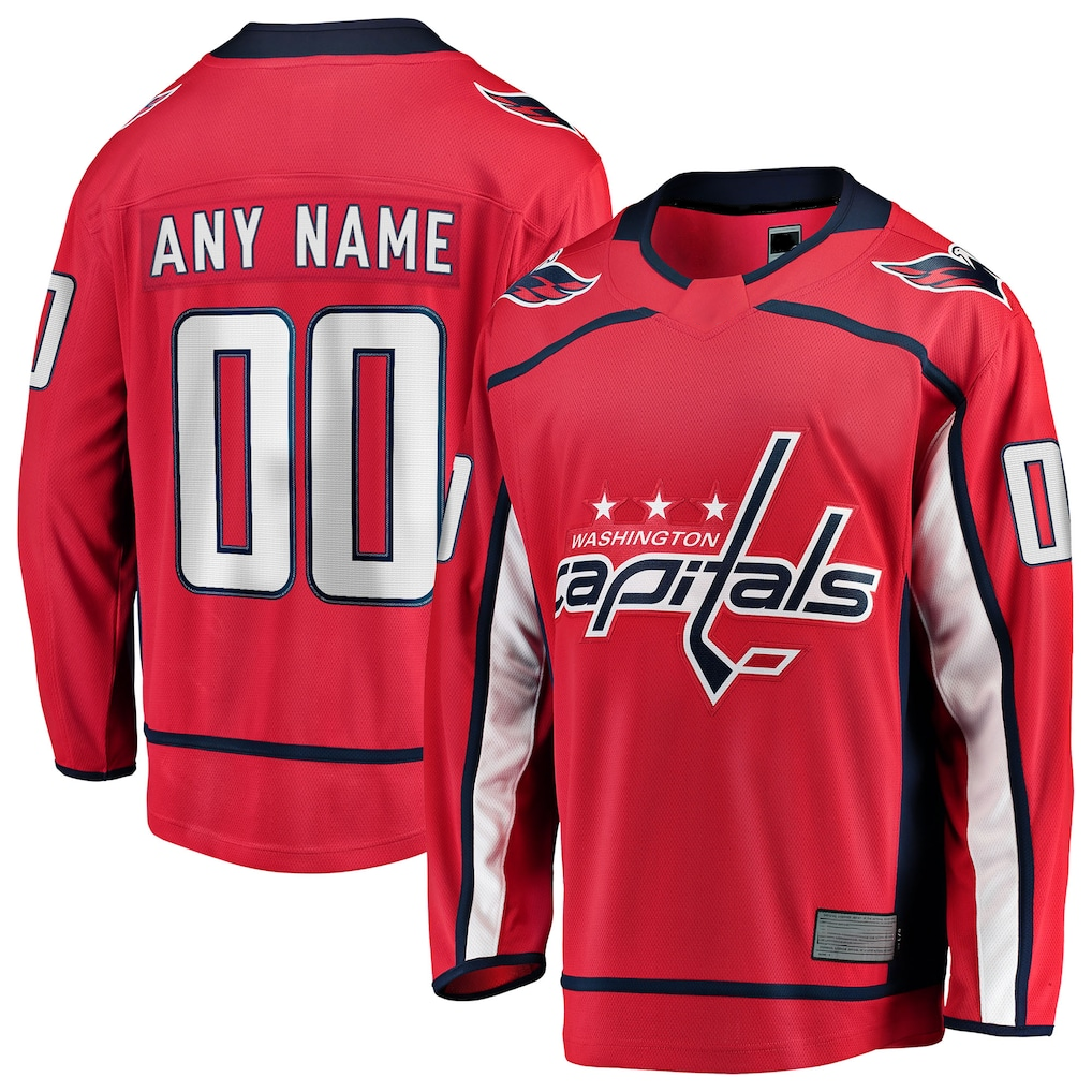 MyBoyd Custom W.Capitals Red Home Premium Jerseys