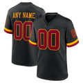 MyBoyd Custom W.Commanders Black Hail Raiser Alternate Game Stitched Jerseys