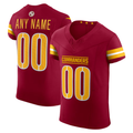 MyBoyd Custom W.Commanders Burgundy Team Vapor F.U.S.E. Elite Stitched Jerseys