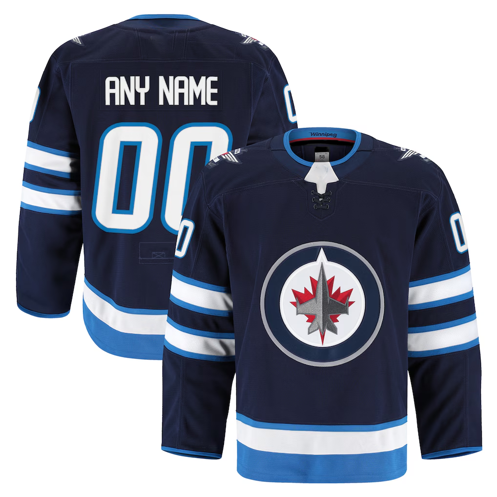 MyBoyd Custom W.Jets Navy Home Authentic Pro Jerseys