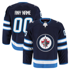 MyBoyd Custom W.Jets Navy Home Authentic Pro Jerseys