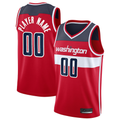 MyBoyd Custom W.Wizards Red 202021 Swingman Jerseys - Icon Edition