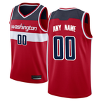 MyBoyd Custom W.Wizards Red Swingman Jerseys - Icon Edition