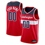 MyBoyd Custom W.Wizards Red Swingman Jerseys - Icon Edition