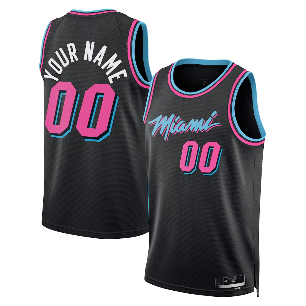 MyBoyd Custom M.Heat 202526 City Edition Swingman Jerseys