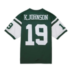 MyBoyd NY.Jets #19 Keyshawn Johnson Mitchell & Ness Green Legacy Replica Stitched Jerseys