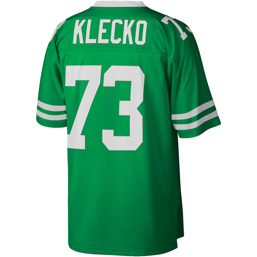 MyBoyd NY.Jets #73 Joe Klecko Mitchell & Ness Kelly Green Legacy Replica Puhic Stitched Jerseys