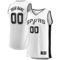 MyBoyd Custom SA.Spurs White Fast Break Replica Stitched Jerseys- Association Edition
