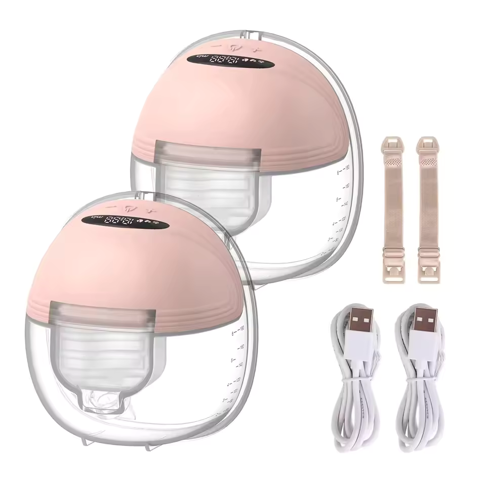 MyBoyd Wearable Breast Pump Hands Free Electric Portable Wearable Breast Pumps Slient BPA-free Breastfeeding Milk Collector